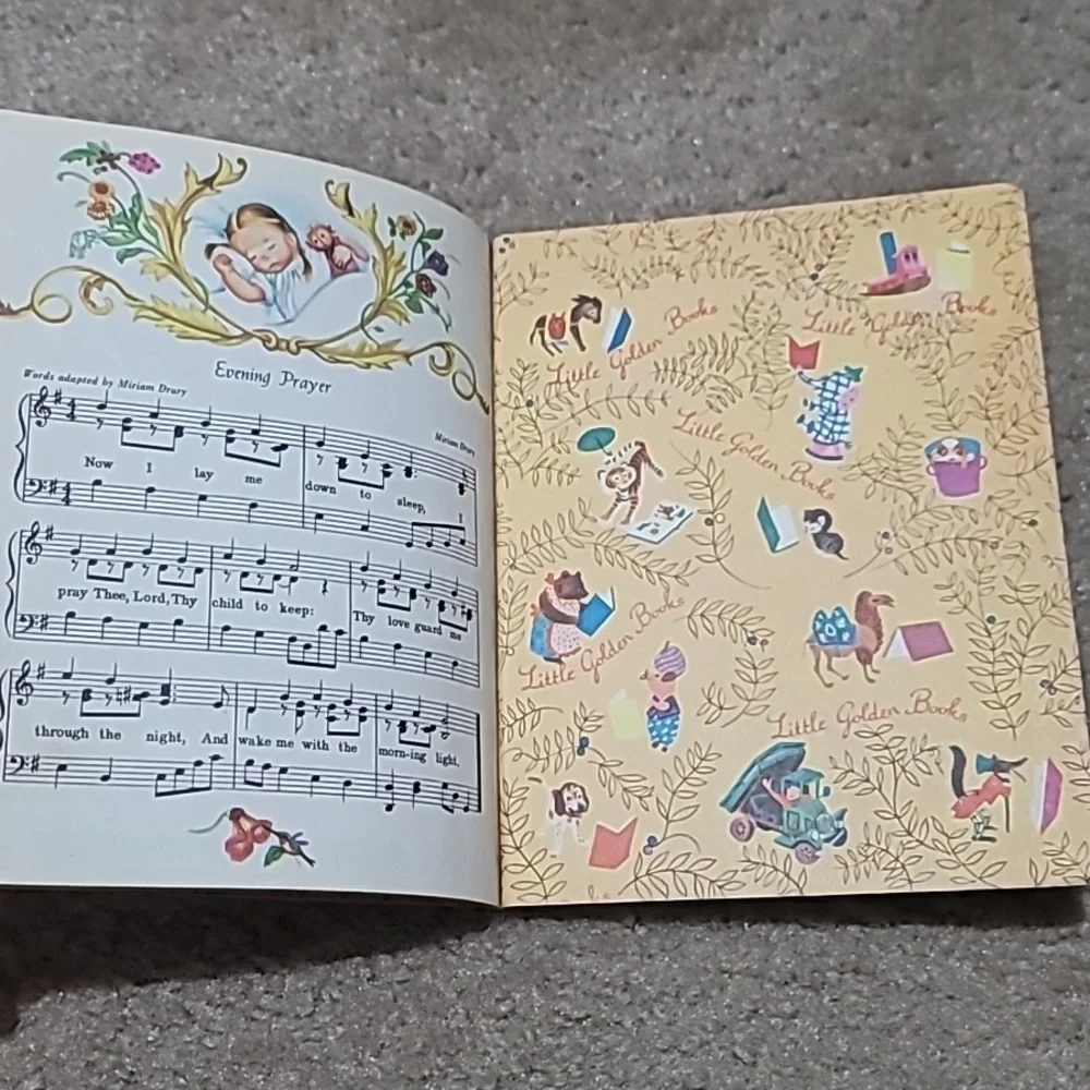 1952 A Little Golden Book "Prayers For Children" - Picture 5 of 5